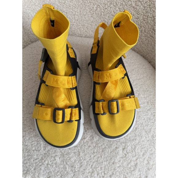 MCM - Sock Boots Size 39 Yellow Unisex - Picture 11 of 11